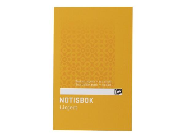 Notisbok  9,0 x 14Cm 32 blad 